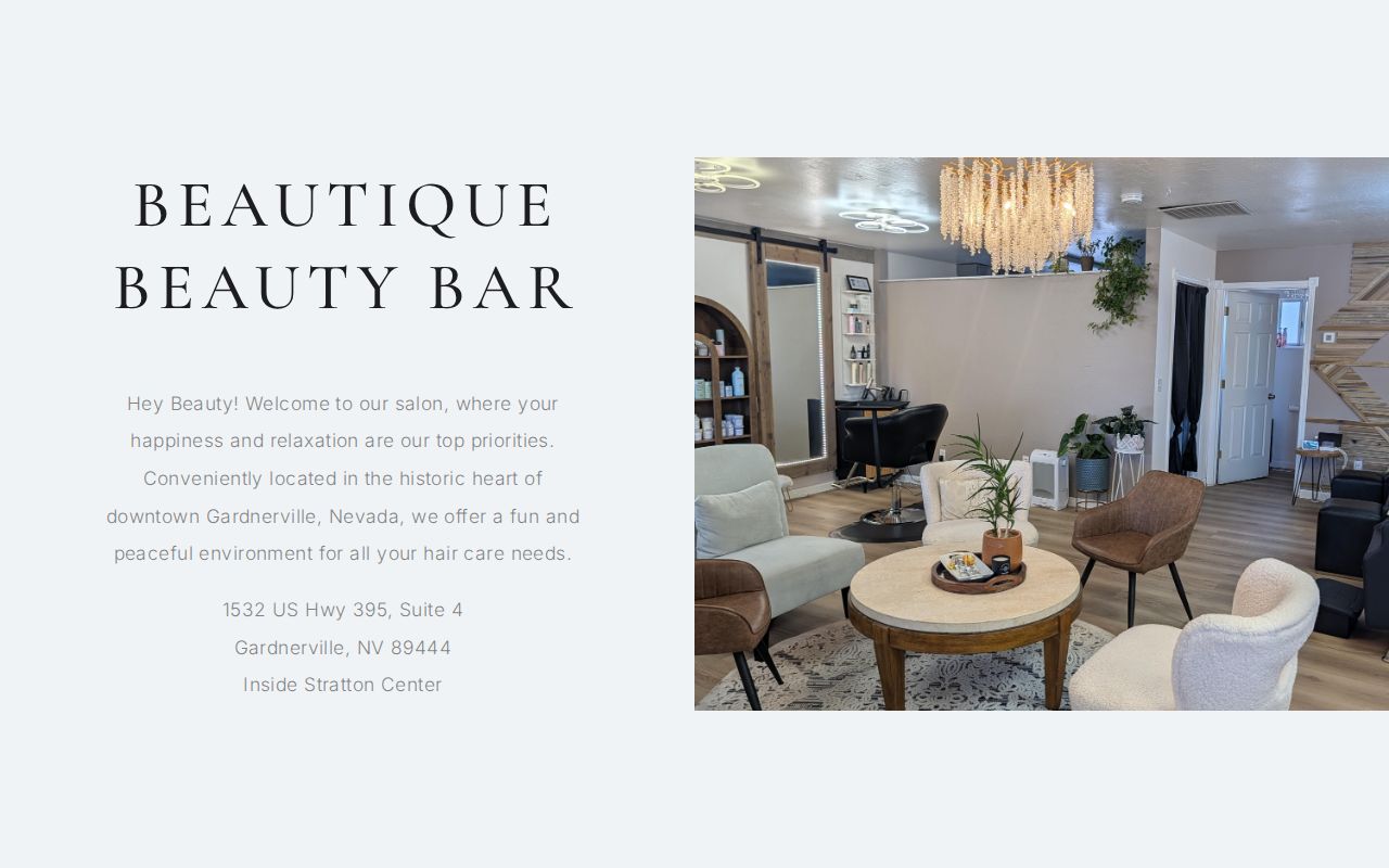 Beautique Beauty Bar cover